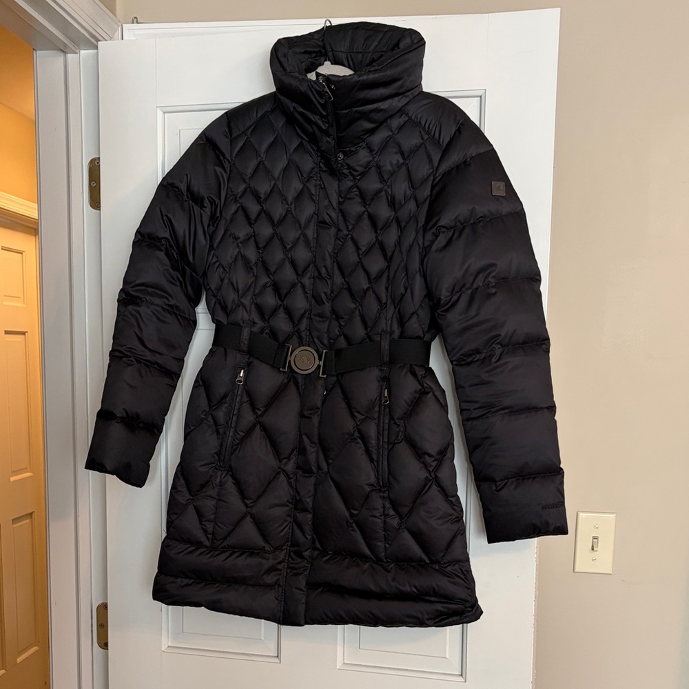 The North Face Black Belted Puffer Jacket